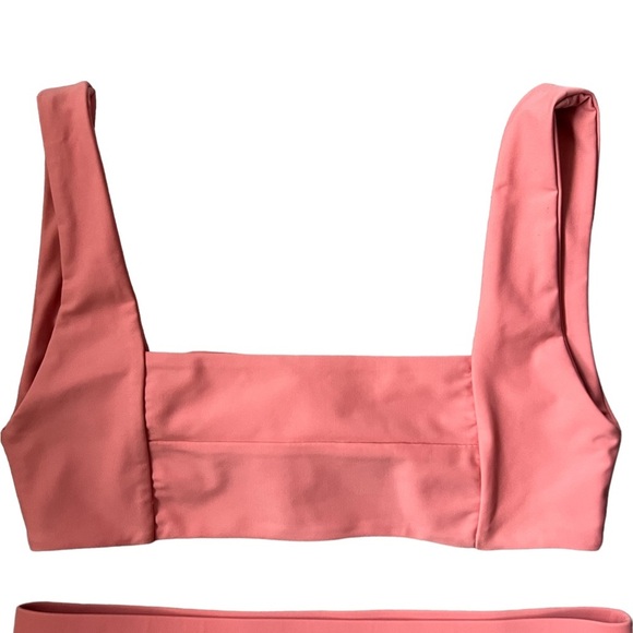 Summer Love Club Rio Bikini Bottom + Florence Top in Guava Size Small - Picture 7 of 16